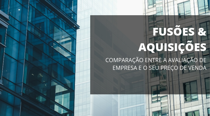 Avaliação da Empresa VS Preço de Venda