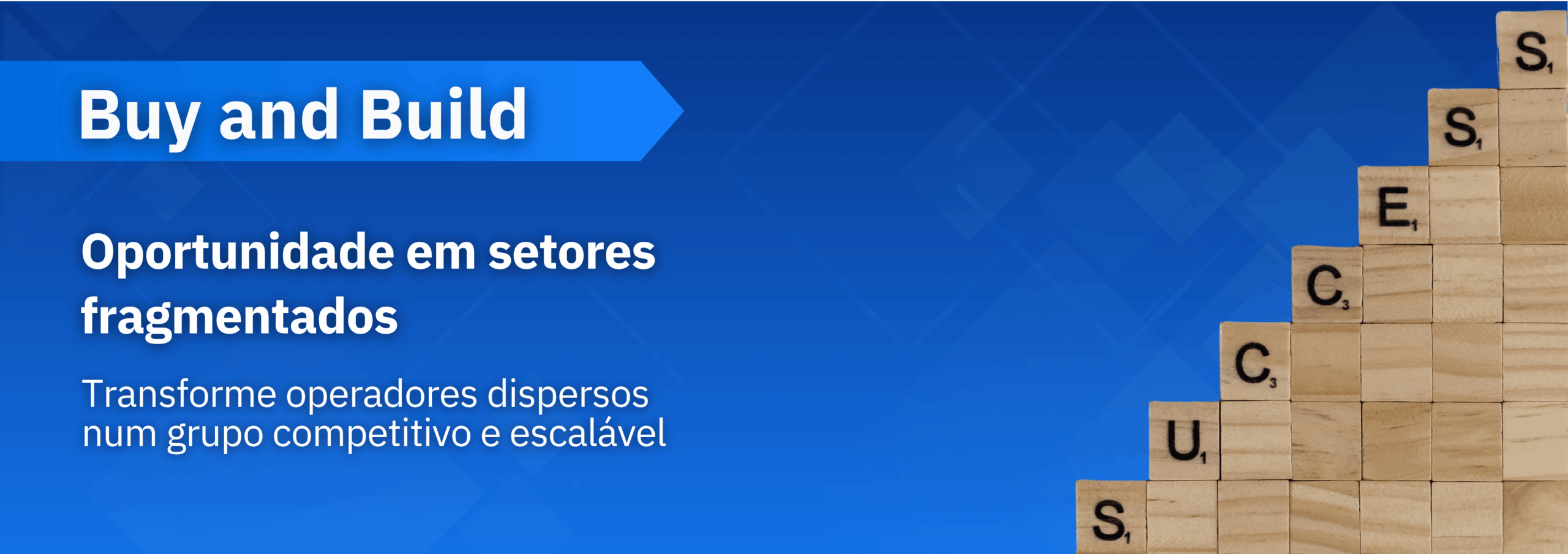 Buy and Build: Estratégia para Consolidar Setores Fragmentados